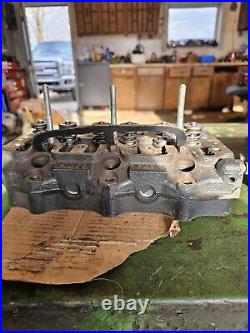 Shibaura 5753 3 Cylinder Diesel Head Off New Holland TZ22DA Part # SBA111016622