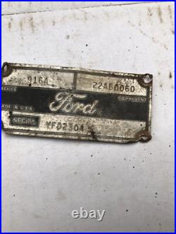 Spindle Hub 916a Tractor 1110 1210 1310 Mower Deck Ford 22AB0060 Diesel