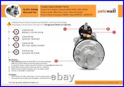 Starter for Ford Farm Diesel Tractor 2000 3000 4000 5000,410-30044 Starter, N Starter for Ford Farm Diesel Tractor 2000 3000 4000 5000,410-30044 Starter, N