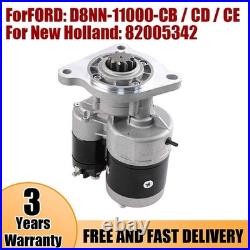 Starter for Ford Tractor 2000 3000 4000 5000 6000 Diesel Higher Torque 16608 US