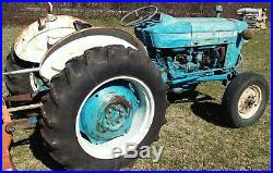 Strong Running Ford 2000 2wd 3-Cylinder Diesel Tractor Low Hours