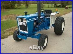 Tractor Ford Model 1600 23HP Diesel Live power 1700 hours Front weights included