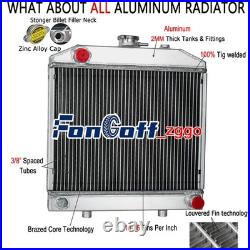 Tractor Radiator For Ford Compact New Holland 1500/1600/1700 #SBA3101000311000