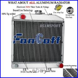 Tractor Radiator For Ford Compact New Holland 1500 1600 1700 #SBA3101000311000