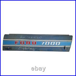 Used Right Hand Hood fits Ford 2000 4000 4110 5610 6600 6610 7610 C7NN16625E