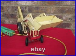 VTG Cragstan Ford 4040 Industrial Diesel Tractor Toy Digger / Front End Loader