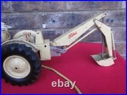 VTG Cragstan Ford 4040 Industrial Diesel Tractor Toy Digger / Front End Loader