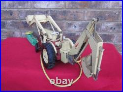 VTG Cragstan Ford 4040 Industrial Diesel Tractor Toy Digger / Front End Loader