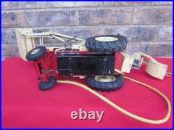 VTG Cragstan Ford 4040 Industrial Diesel Tractor Toy Digger / Front End Loader