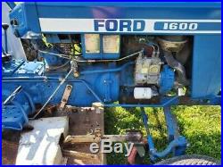 Very Clean Ford 1600 / belly mower Diesel tractor Clean CAN SHIP CHEAP