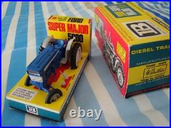Vintage Diecast Britains Ford Super Major 5000 Diesel Tractor 9527 withbox 1960's