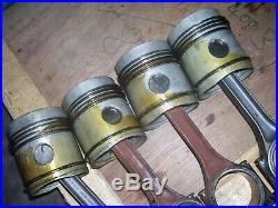 Vintage Fordson Major Diesel Tractor -rods & Piston Sets New Rings -1954
