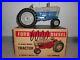 Vintage Hubley FORD 6000 DIESEL Tractor & BOXBlue & GrayNice ORIGINAL Farm Toy
