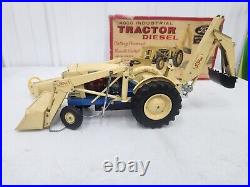 Vintage Original 1/16 Cragstan Japan Ford 4000 Diesel Tractor In Box Battery Op