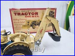 Vintage Original 1/16 Cragstan Japan Ford 4000 Diesel Tractor In Box Battery Op