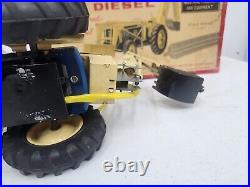 Vintage Original 1/16 Cragstan Japan Ford 4000 Diesel Tractor In Box Battery Op