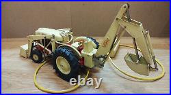 Vintage retro Ford 4000 Industrial tractor diesel. Tin toys car Japanese Battery
