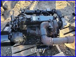 YANMAR 4TNE84 Turbo Diesel Engine Complete Runs perfect